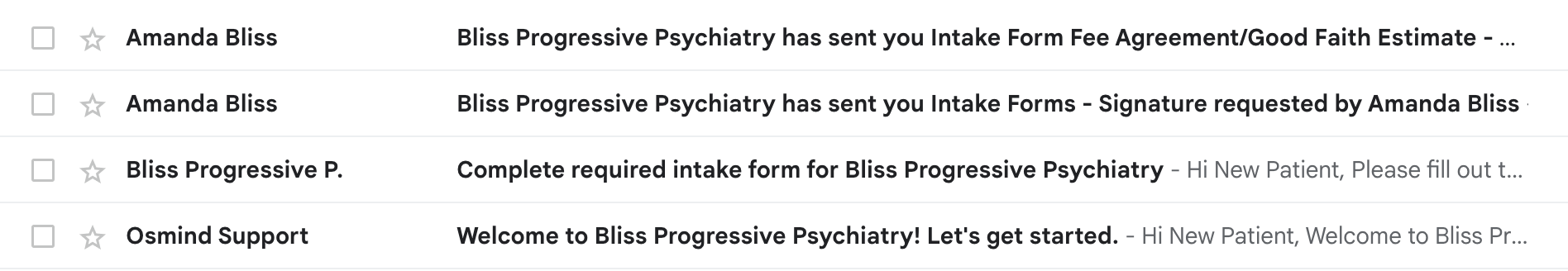 Portals | Bliss Progressive Psychiatry